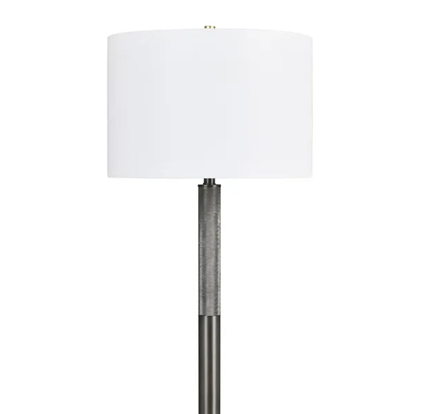 Lochley Gunmetal Table Lamp