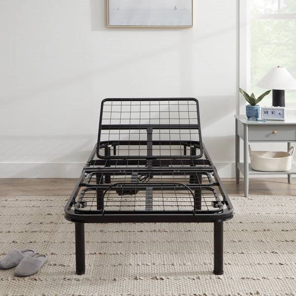 Twin XL Size Electric Head Foot Adjustable Bed Base with Remote — Chic Home-Decor