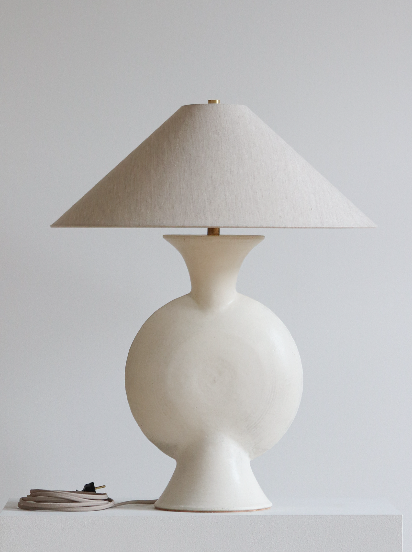 White Amira Table Lamps