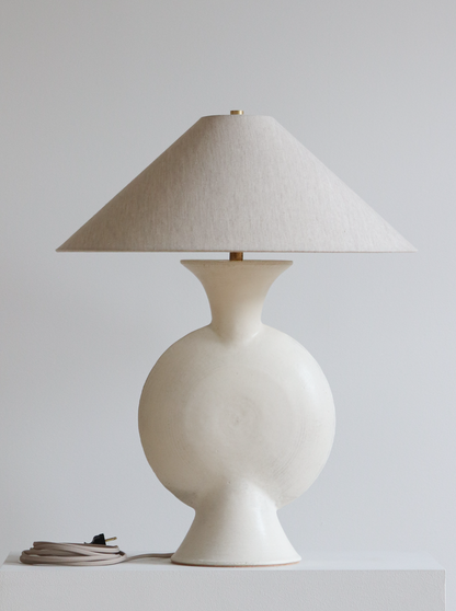 White Amira Table Lamps
