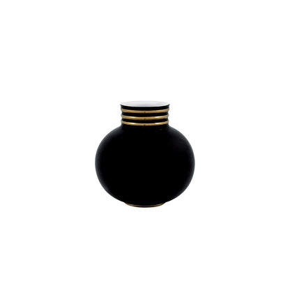 Arienne Black Accent Vase