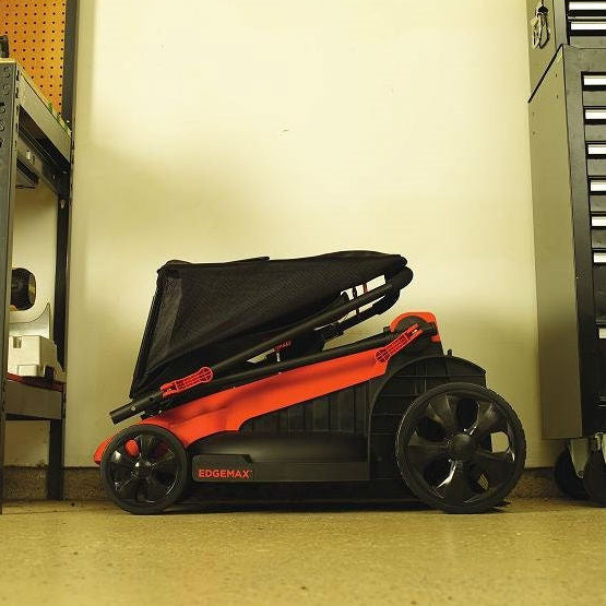 Cordless 20-inch Electric Lawn Mower with Two Lithium ion Batteries