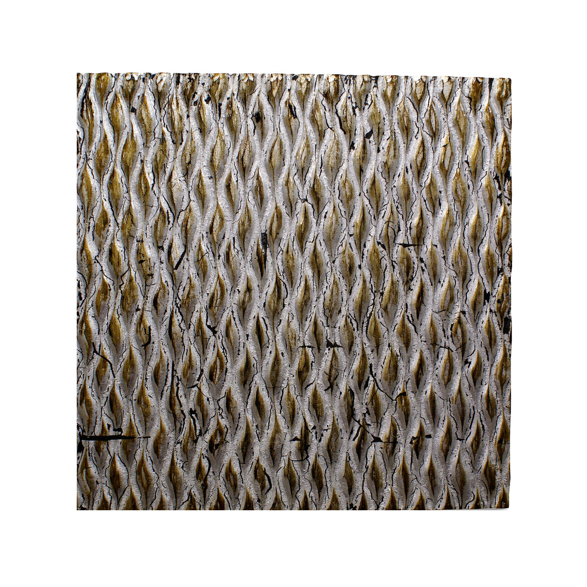 Silver Modern Wooden Wall Decor, Small - Chic Home-Decor