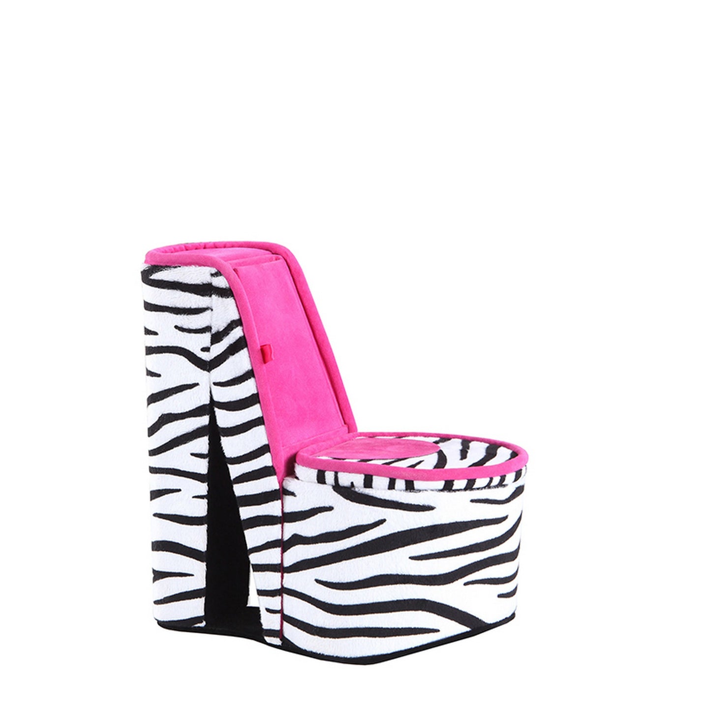 High Heel Zebra Shoe Jewelry Box with 2 Hooks, Multicolor — Chic Home-Decor
