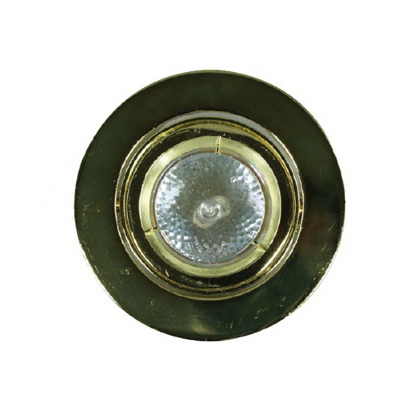 4 Inch 12V Round Ceiling Light with Metal, Antique Brass — Chic Home-Decor