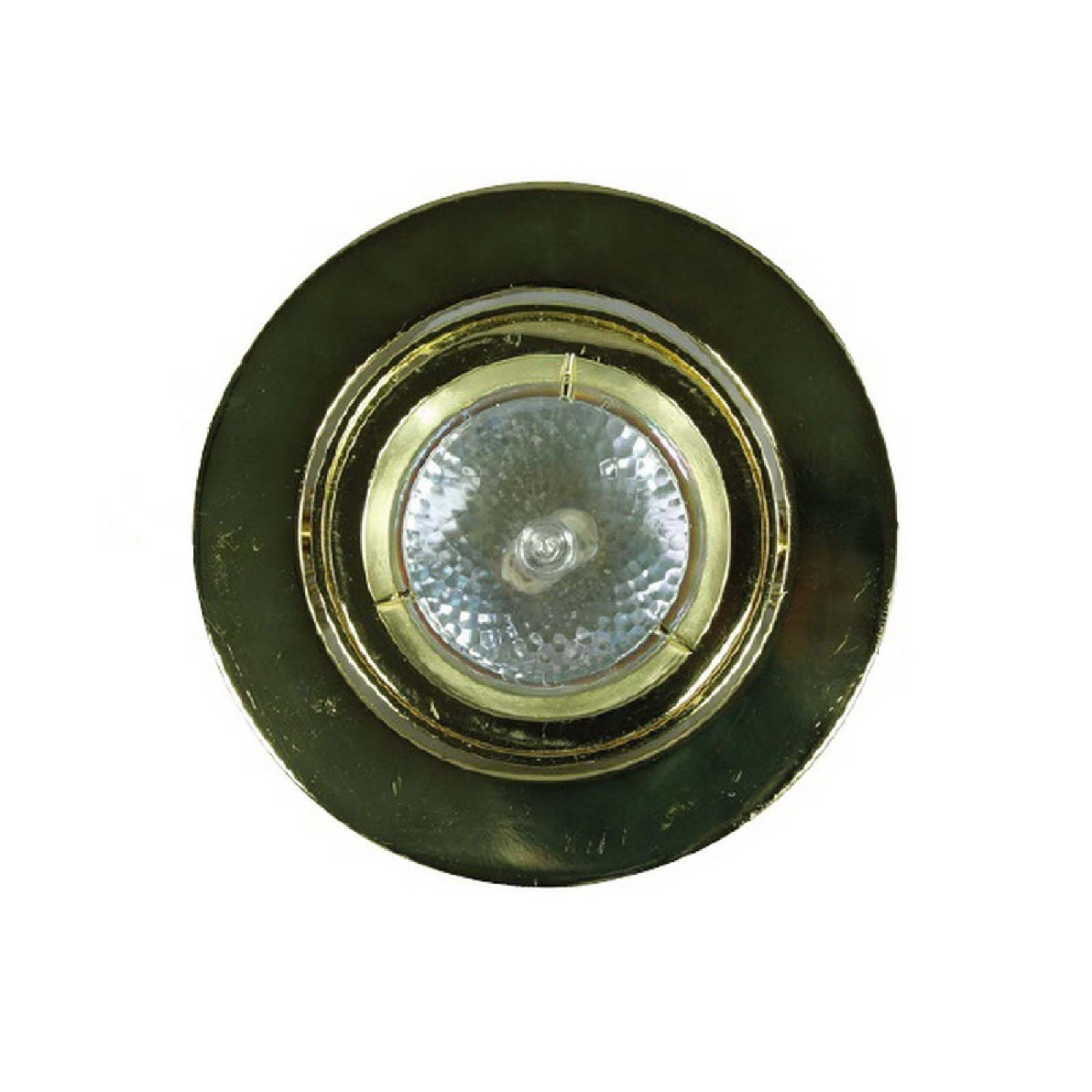 4 Inch 12V Round Ceiling Light with Metal, Antique Brass — Chic Home-Decor