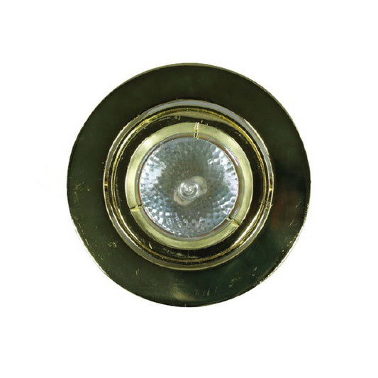 4 Inch 12V Round Ceiling Light with Metal, Antique Brass — Chic Home-Decor