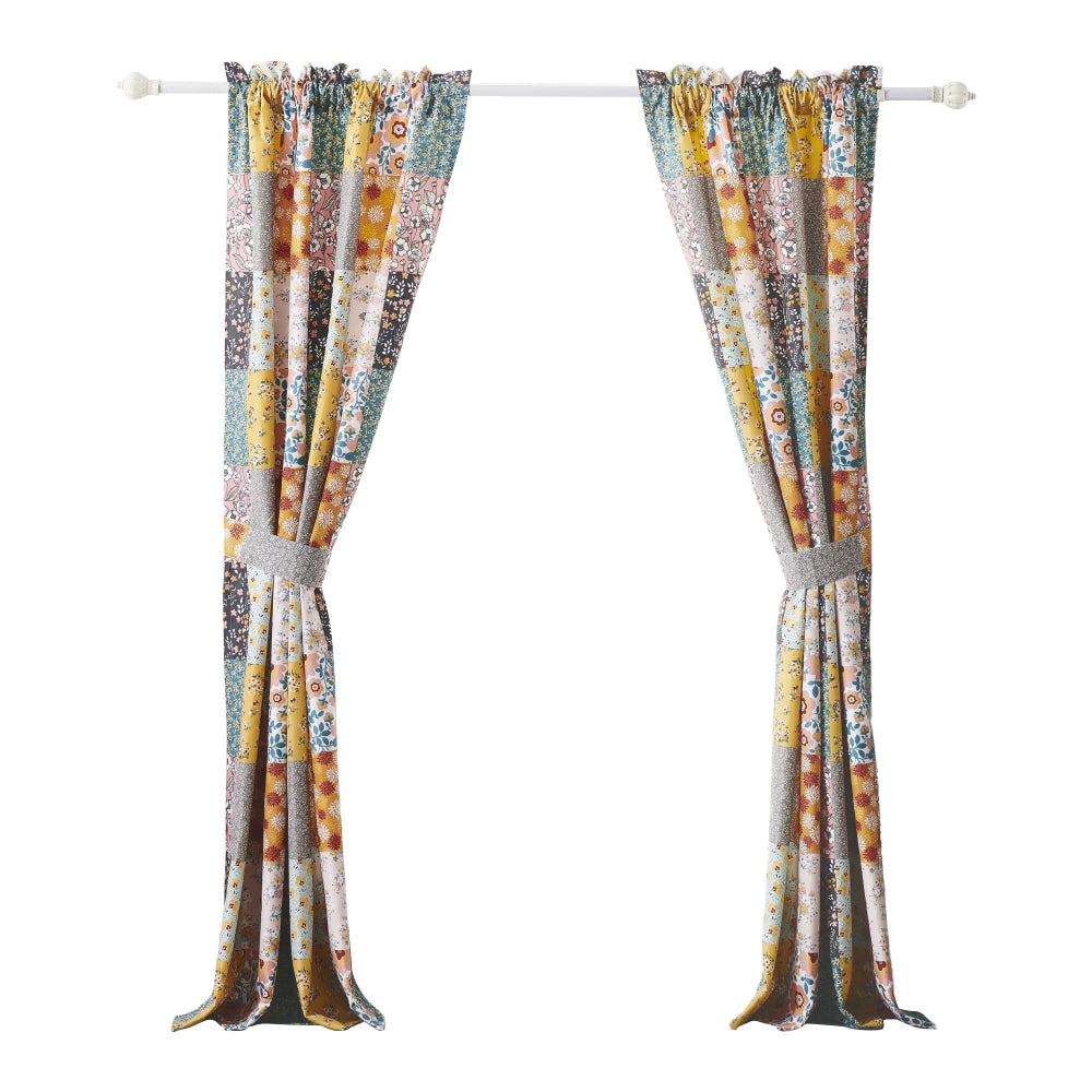 Turin 84 Inch Window Curtains, Brushed Microfiber