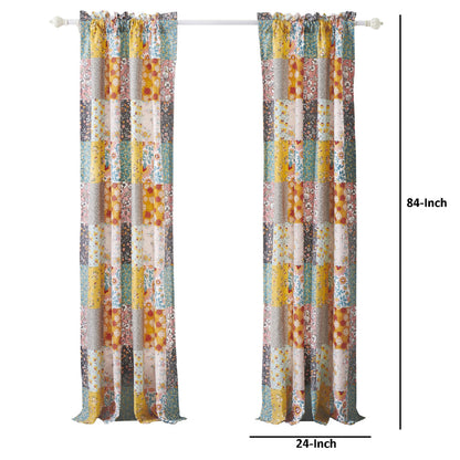 Turin 84 Inch Window Curtains, Brushed Microfiber