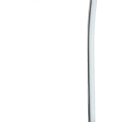 Sea 22 Inch Table Lamp, Accent Twisted LED Light, Modern Style, Chrome Base