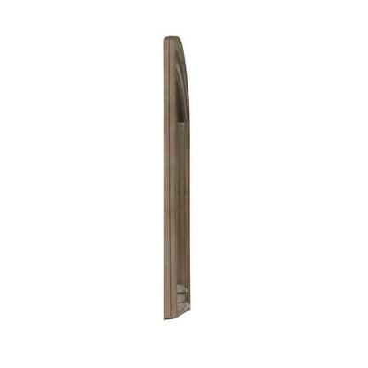 Jira 37 x 42 Dresser Mirror, Arched Curve, Multistep Brushed, Gray Wood