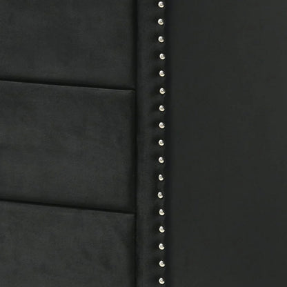 Moha 50 Inch Tall Dresser Chest, 5 Drawers, Metal Handles, Black Velvet