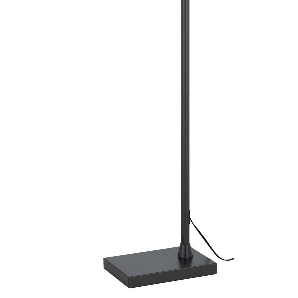 Kime 44-58 Inch Floor Lamp, Adjustable Height, LED, Charcoal Grey Finish