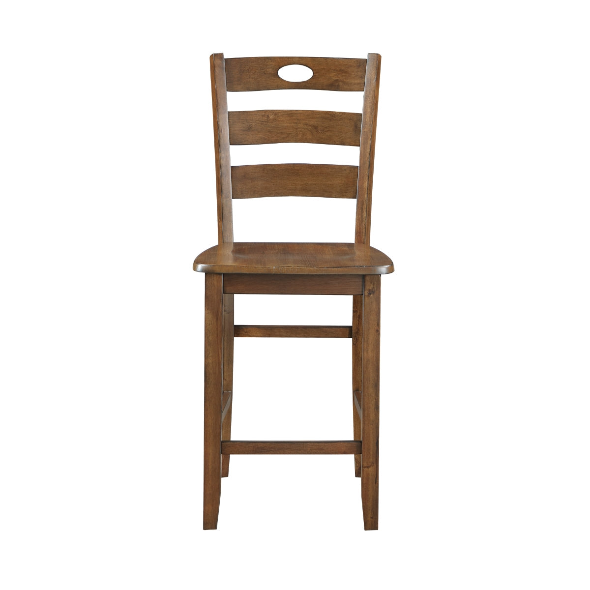 Tori 5 Piece Counter Height Dining Set, Square Table and 4 Chairs, Brown