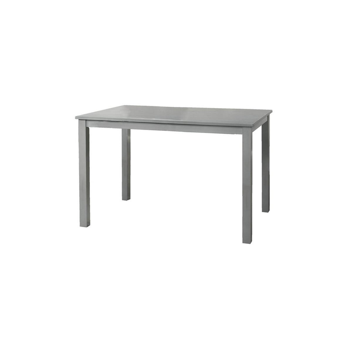 Zory 5pc Dining Table Set with 4 Cushioned Chairs, Beige Burlap, Gray Wood
