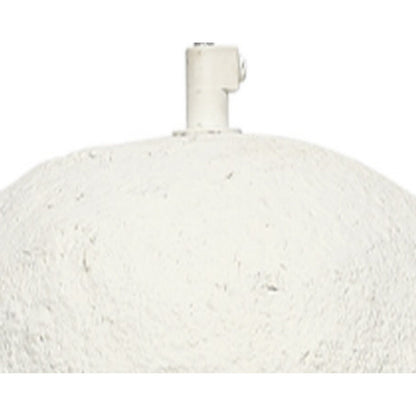 Zoe 96 Inch Pendant Chandelier, Modern Bell Shape Paper Mache, Beige