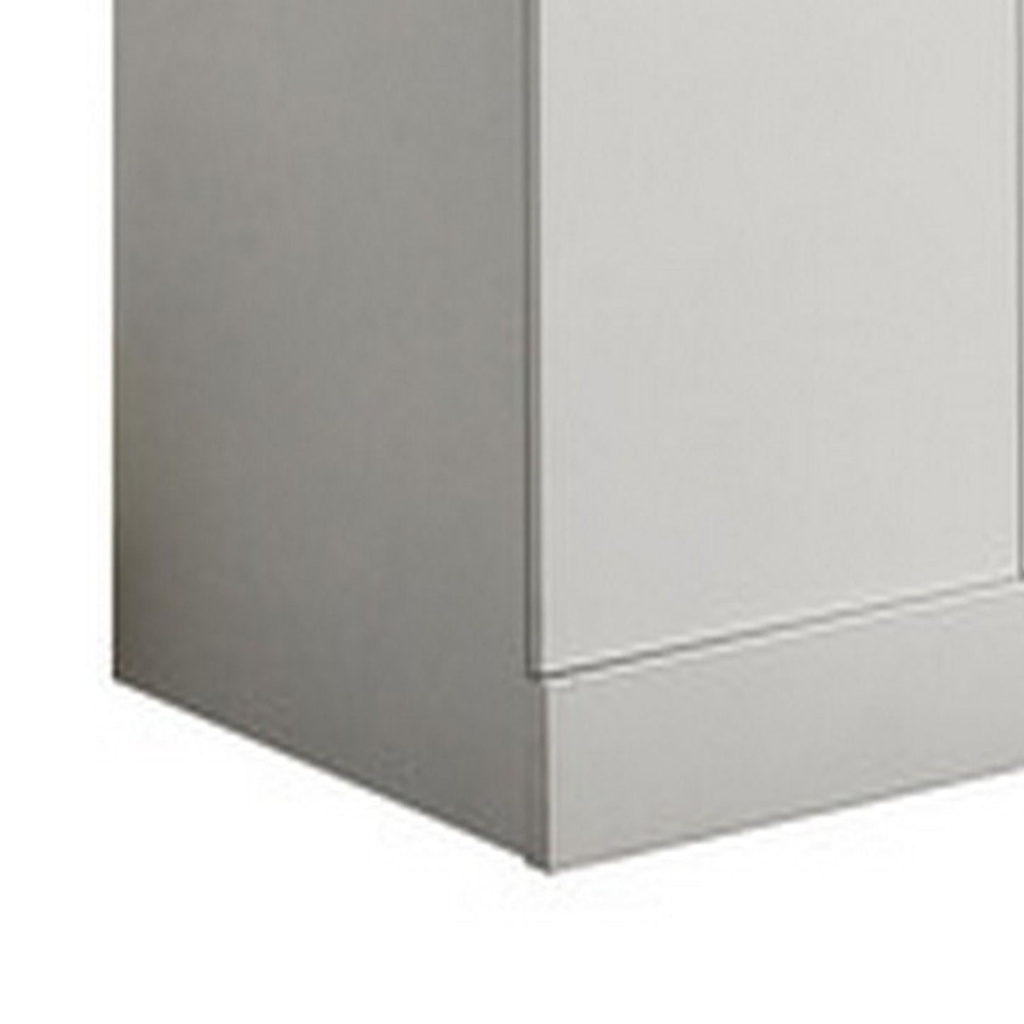 Cae 72 Inch Cabinet Armoire with Shelf, Hanging Rod, Double Door, White