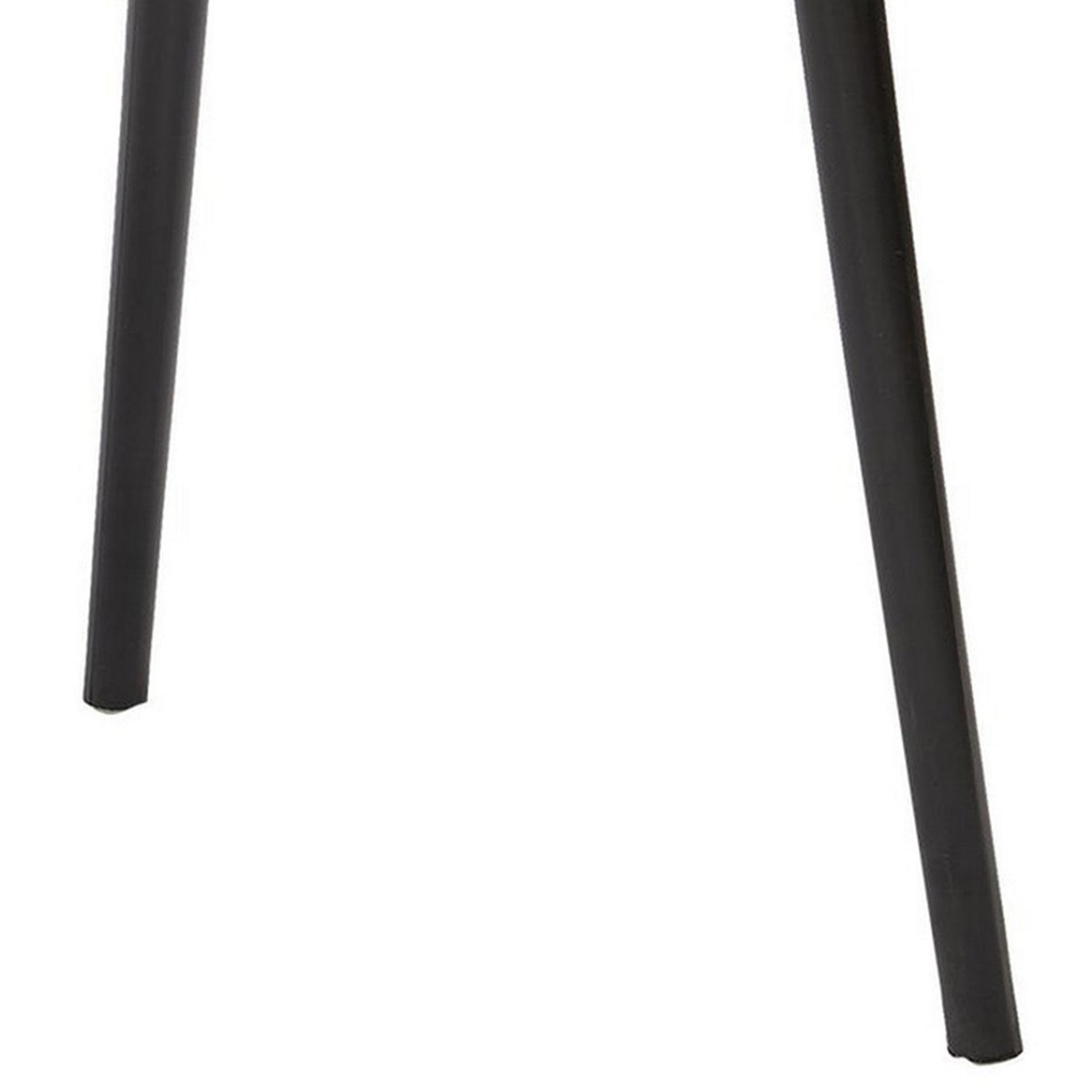 Feni 22 Inch Side Dining Armchair Set of 4, Indoor Outdoor, Gray Finish