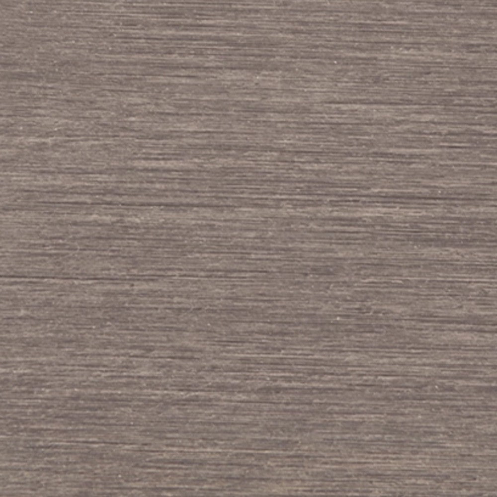 Karo 49 Inch Outdoor Coffee Table, Slatted Top, Modern Style, Taupe Brown