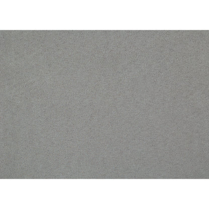 Aston 33 Inch Ottoman, Light Gray Microfiber, Interior Storage, Solid Wood