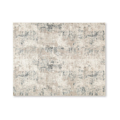 Toer 8 x 10 Large Area Rug, Abstract Impression Art, Machine Woven