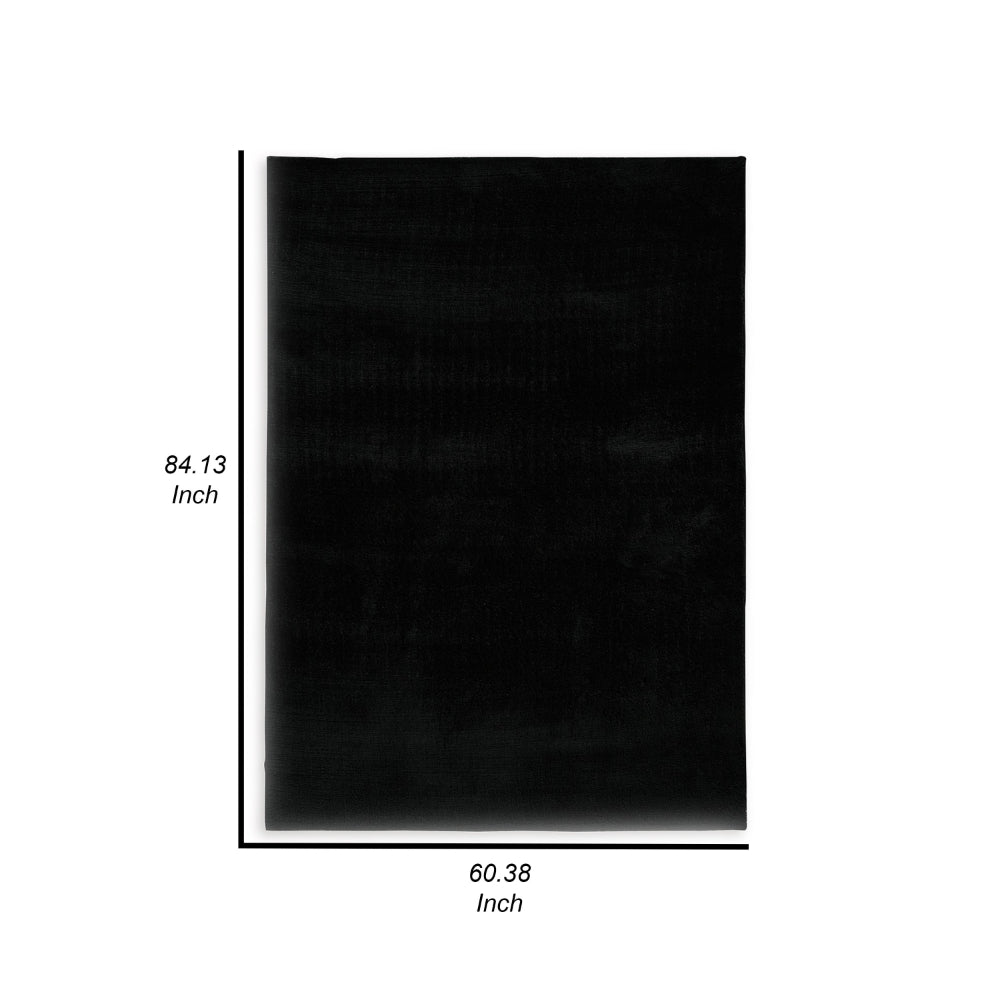 Stebin 5 x 7 Medium Area Rug, Shag Style