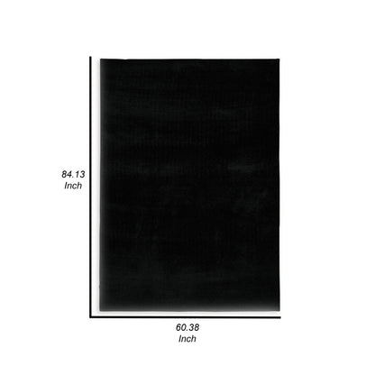 Stebin 5 x 7 Medium Area Rug, Shag Style