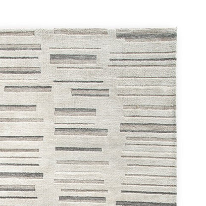 Meaw 8 x 10 Large Area Rug, Abstract Stripe Design