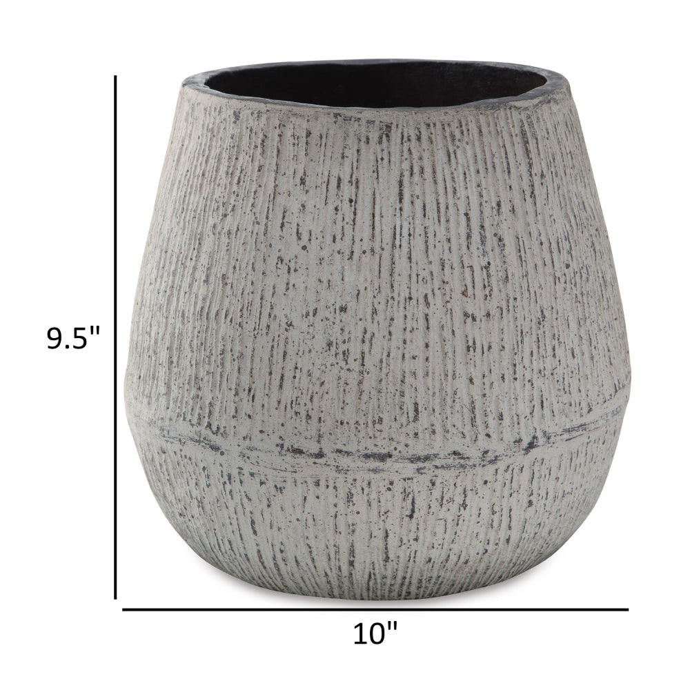 Mony 10 Inch Tabletop Decorative Flower Vase, Home Accessory