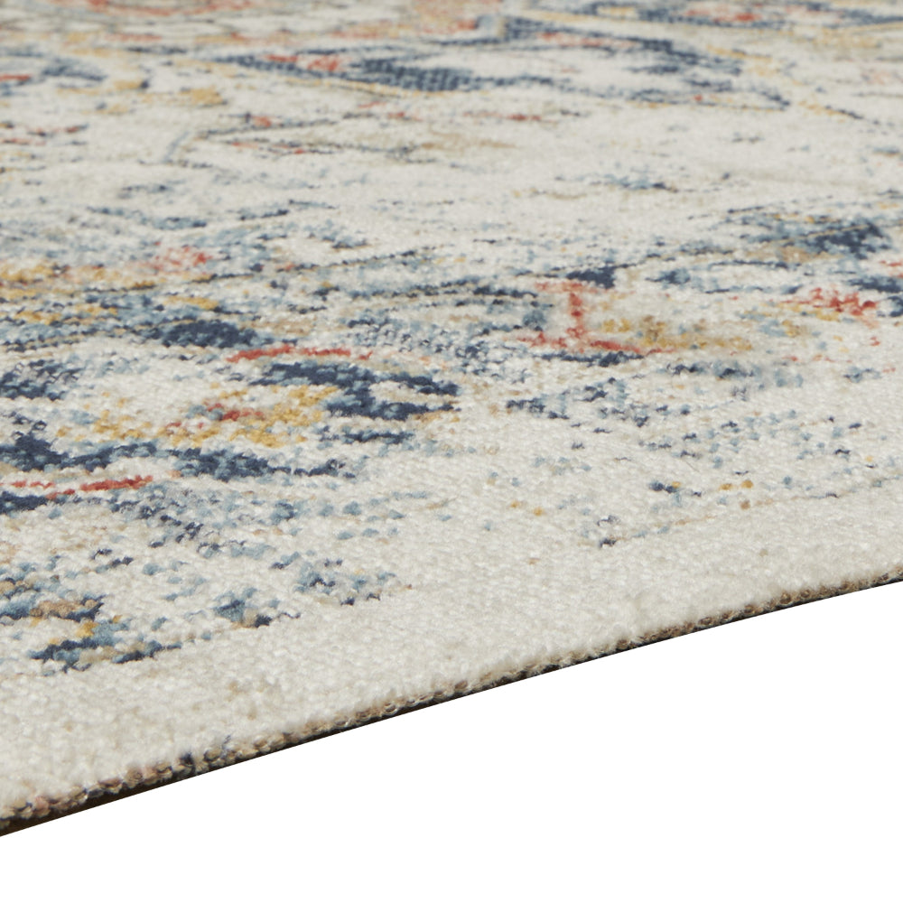 Jerry 5 x 7 Area Rug, Indoor Outdoor, Medallion, Polyester