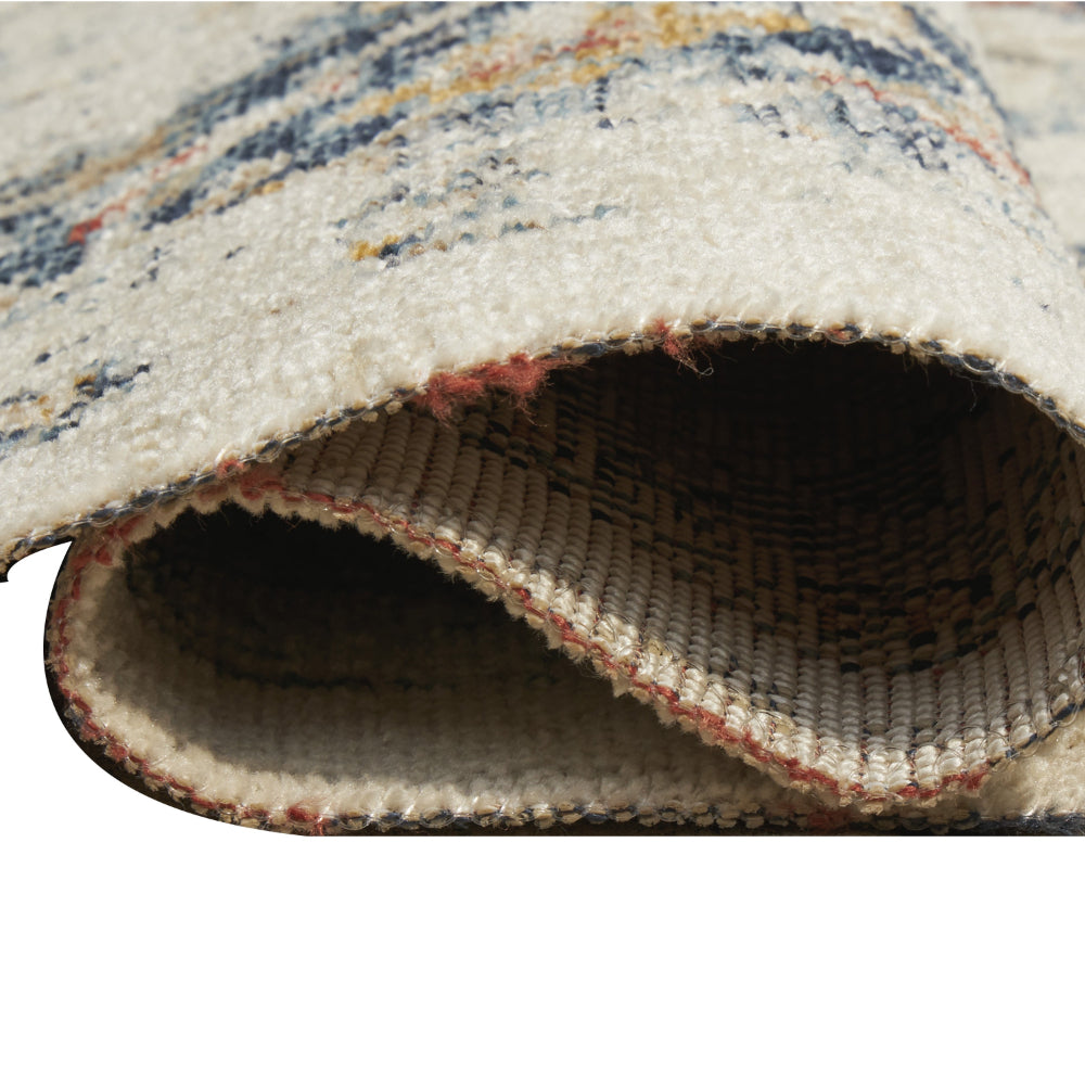 Jerry 5 x 7 Area Rug, Indoor Outdoor, Medallion, Polyester