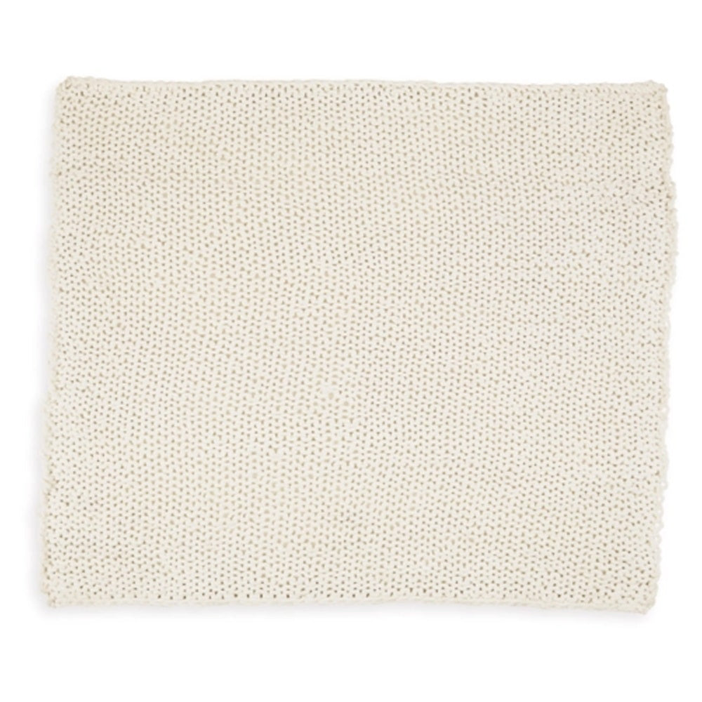 Deme Throw Blanket Set of 3, Hand Knitted Soft Chunky Chenille
