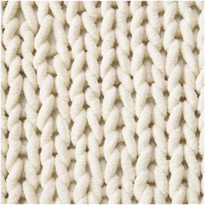Deme Throw Blanket Set of 3, Hand Knitted Soft Chunky Chenille