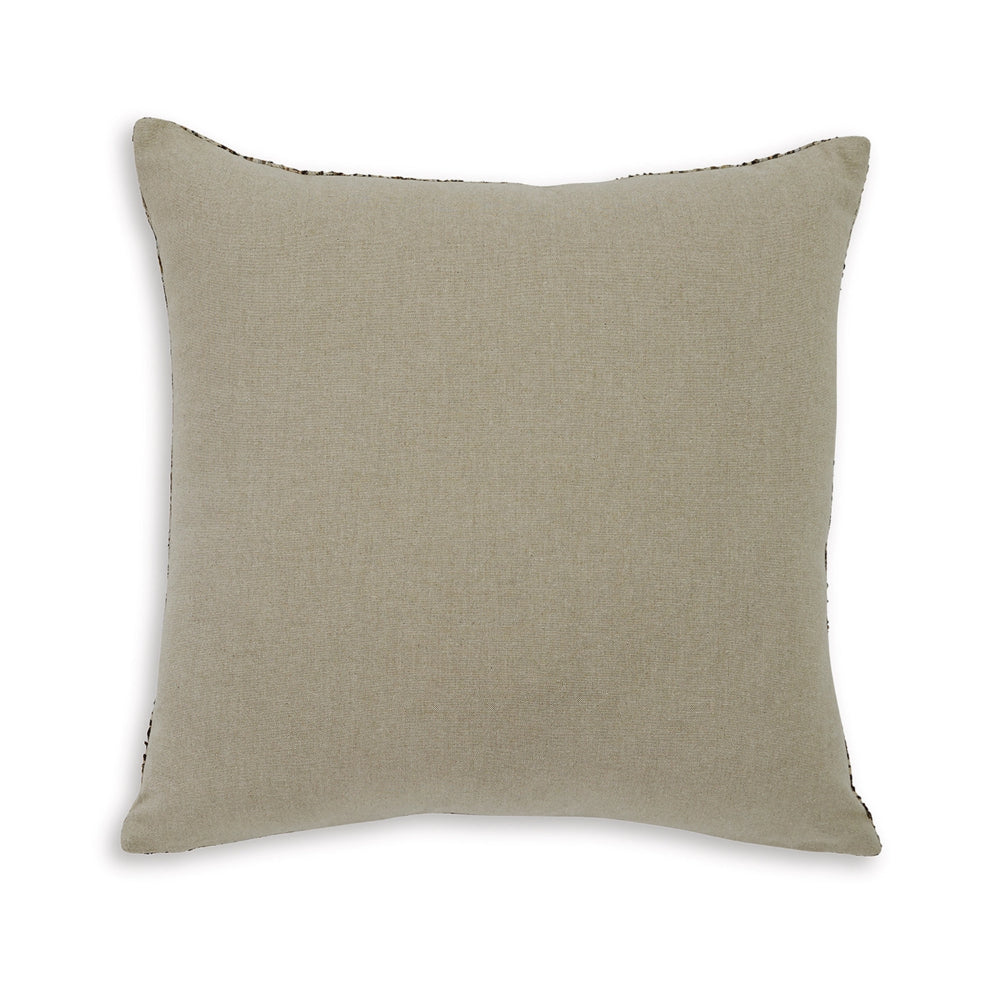 Nera 20 Inch Accent Pillow Set of 4, Distressed Chevron Pattern