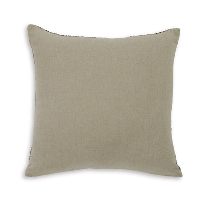 Nera 20 Inch Accent Pillow Set of 4, Distressed Chevron Pattern