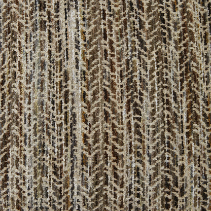Nera 20 Inch Accent Pillow Set of 4, Distressed Chevron Pattern