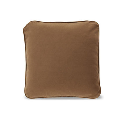 Wali Pillow Set of 4, 20 Inch Square, Feather Fill, Velvety Spice Pink