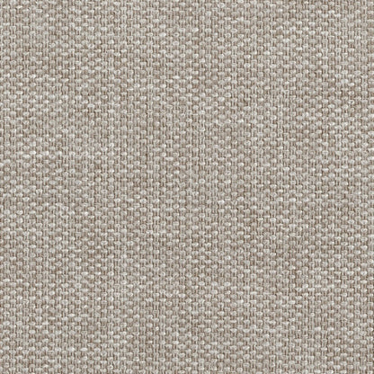 Jeni Ottoman, Modern 39 Inch, Corner Blocks, Solid Wood, Beige Polyester
