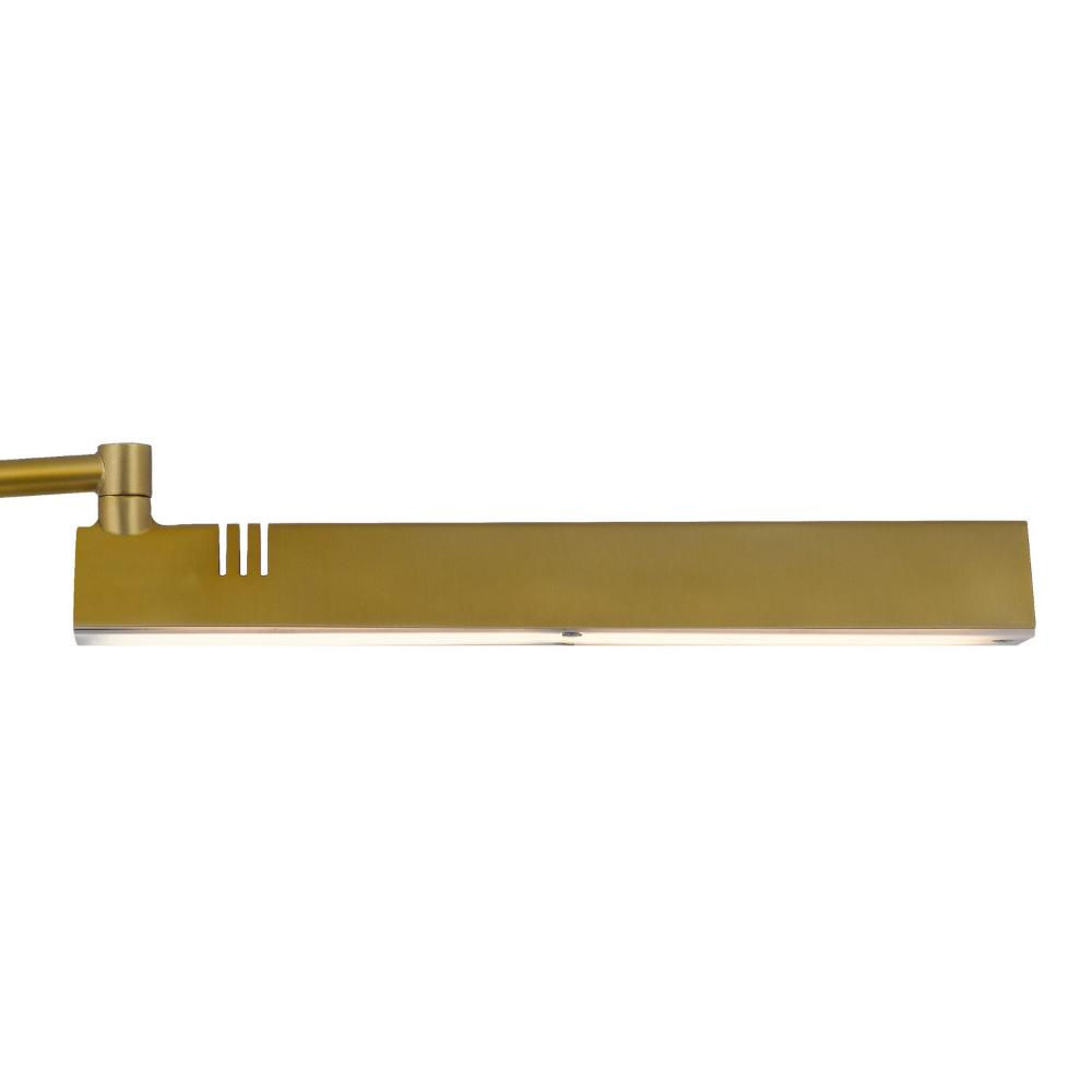 Hoso 18 Inch Desk Lamp, 2 USB Ports, AdjusDesk Bronze Metal Frame