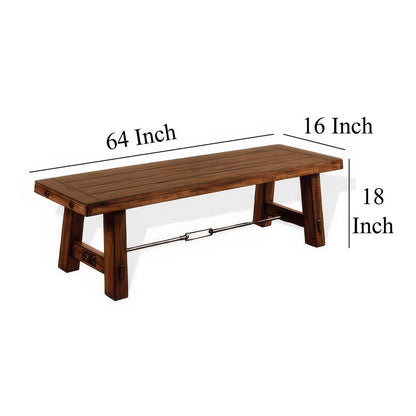 Reggie Wooden Bench