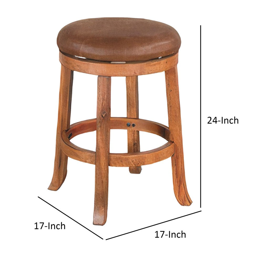 Marv Swivel Counter Stool Set of 2