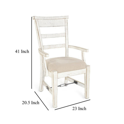 Rena Dining Armchair Set of 2, Metal Turnbuckle, Black Mahogany Wood