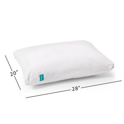 Swan Standard Pillow, 20x28, Down Alternative, Washable Hypoallergenic