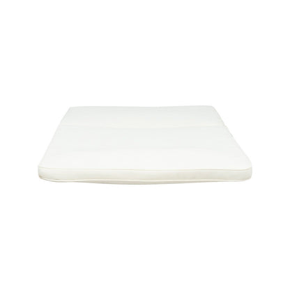 Pina Outdoor Cushion for Lounge Chaise, 79 Inch, Plush White Fabric