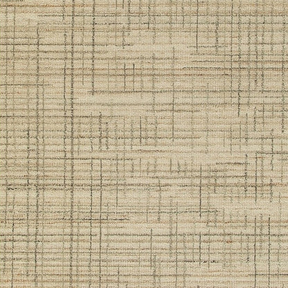 Stena 5 x 7 Inch Medium Area Rug, Abstract Pattern, Ivory Gray Tan