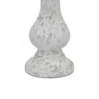 Decorative Planter, Melon Shape, Vertical Ribbed Texture