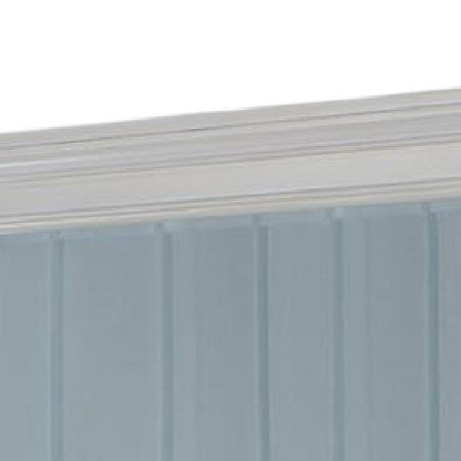 Lile Dresser Mirror w Crown Molding Frame, 42 Inch White Solid Wood