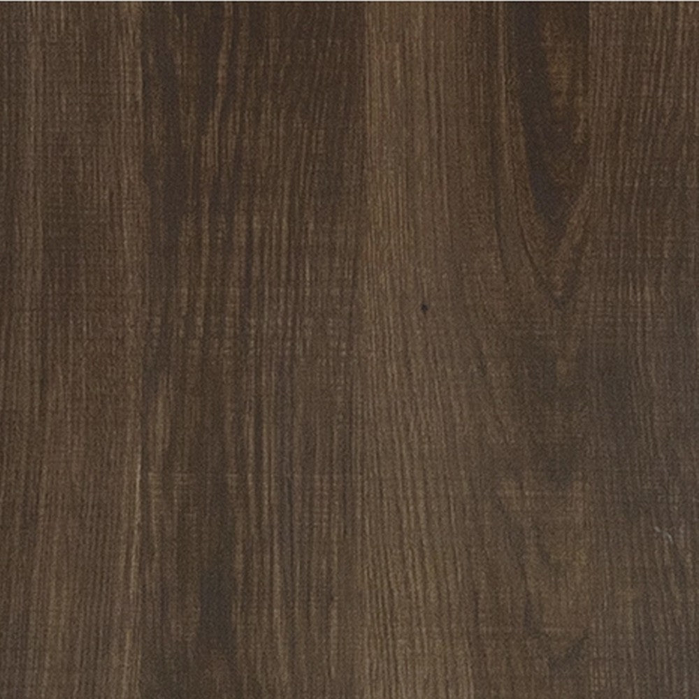 Rye Nightstand with 2 Drawers, Modern Classic Laminate Dark Brown