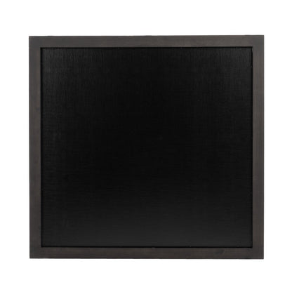 Cid Exie Mirror, 39 Inch Matte Brown Veneer Frame, Silver Accents