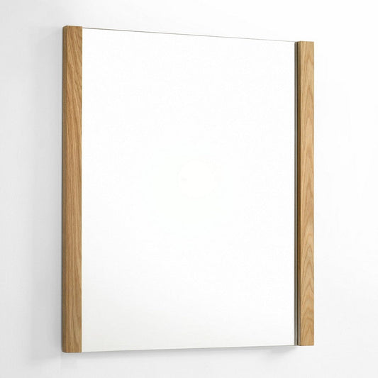 Noe Ruby Dresser Mirror, Natural Brown Oak Veneer, Rectangular 34 x 40